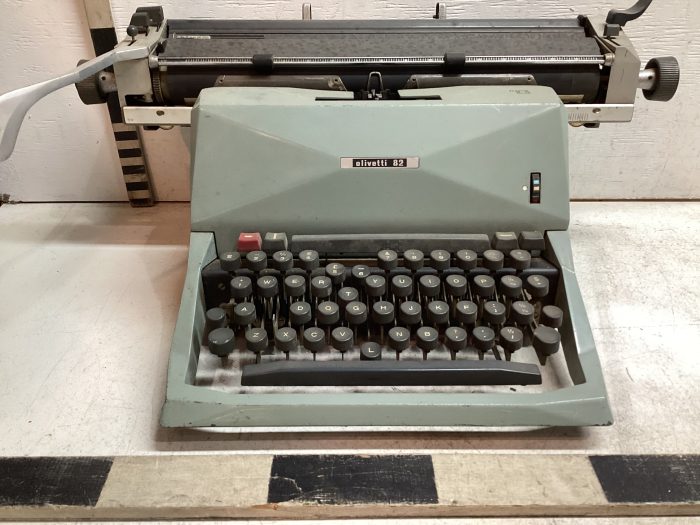 Retro typewriter