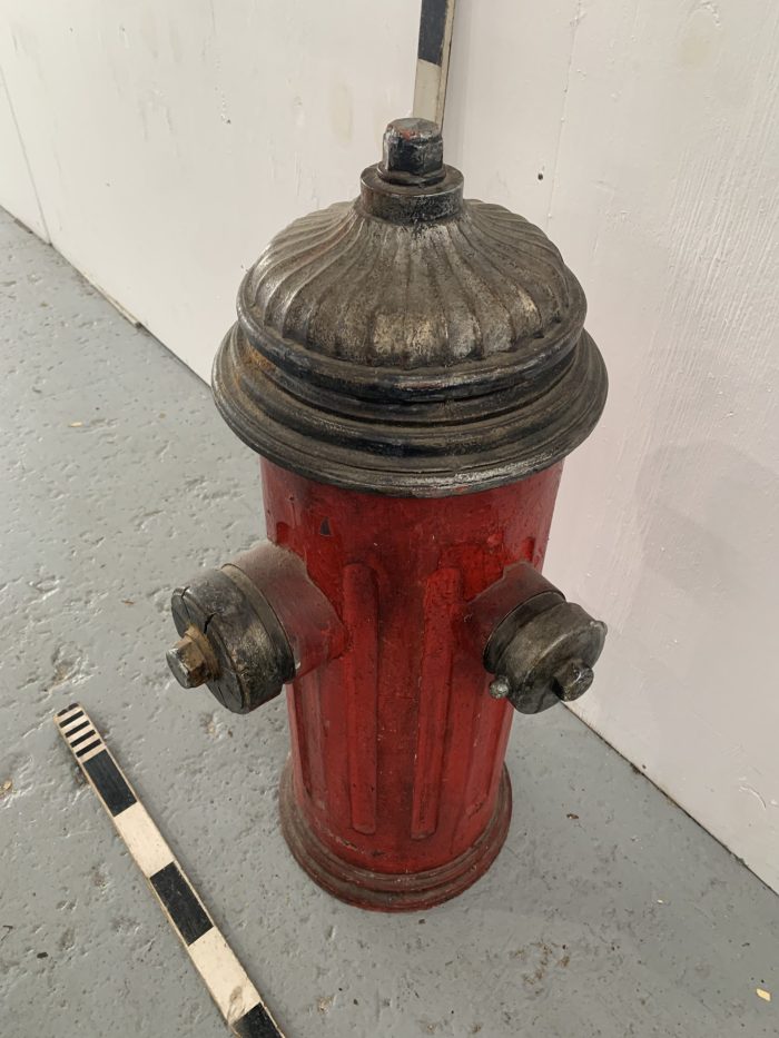 US city fire hydrant - black & red - Image 2