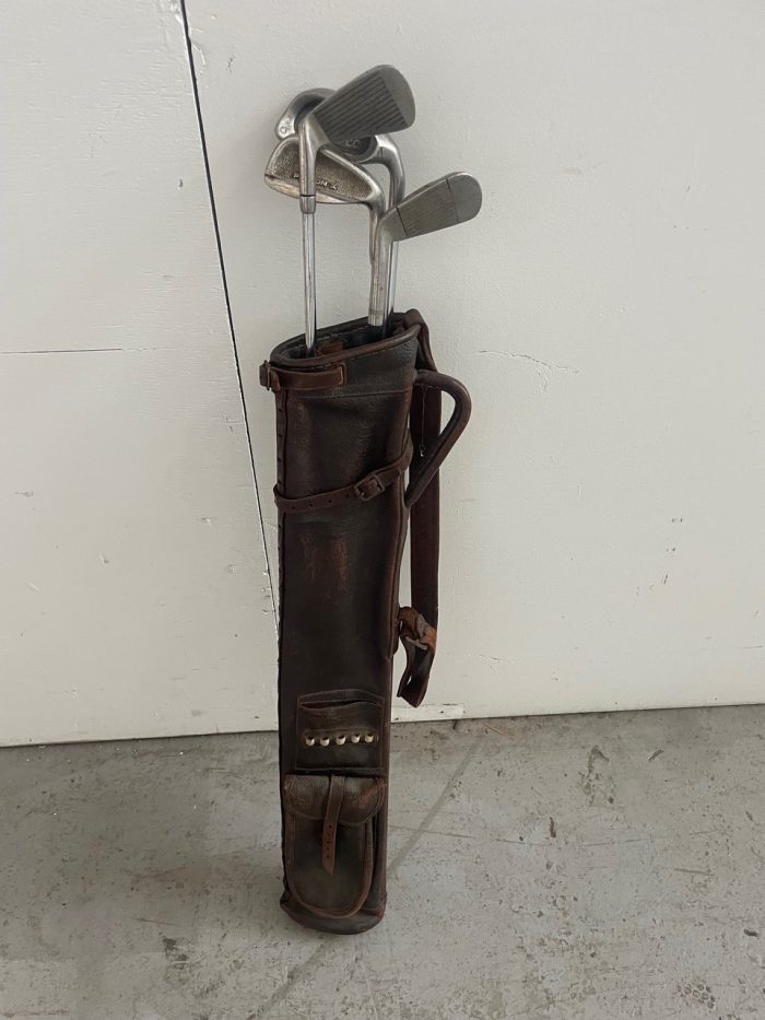 Vintage Golf Bag and Clubs