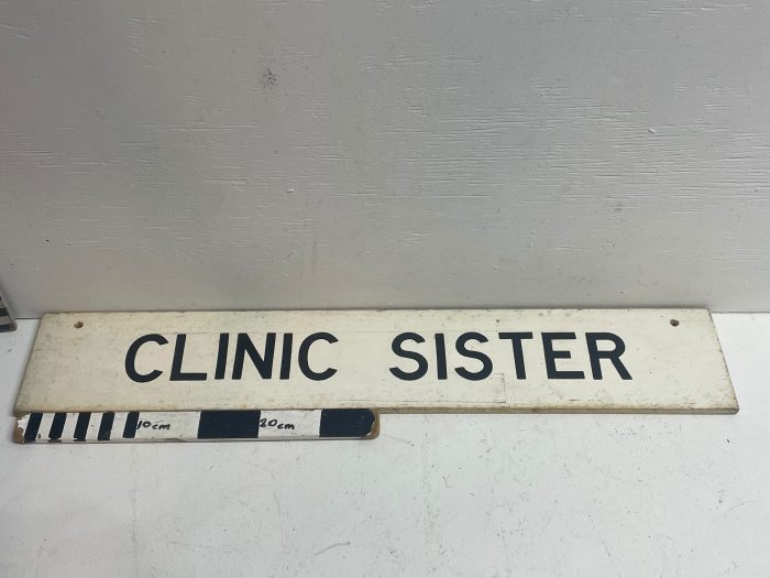 Hospital Sign - "Clinic Sister"