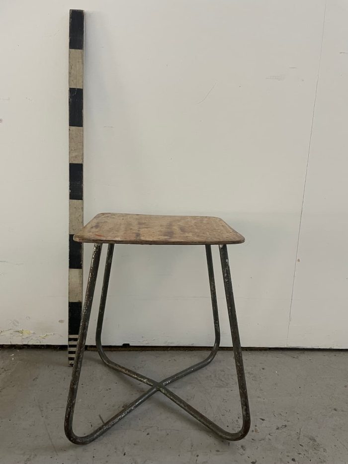 Stool - Metal/Wooden