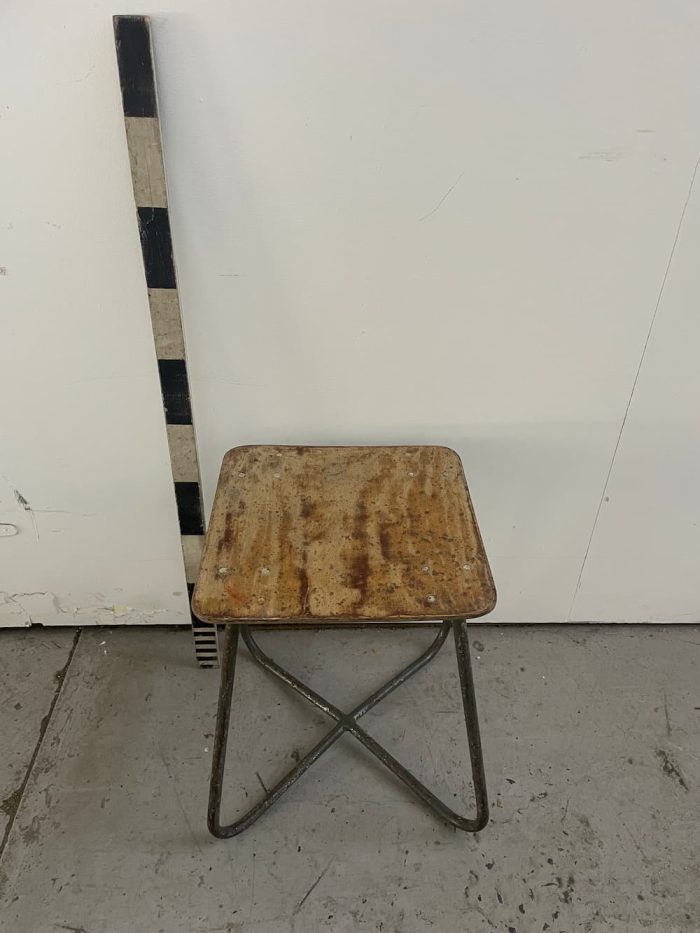 Stool - Metal/Wooden - Image 2