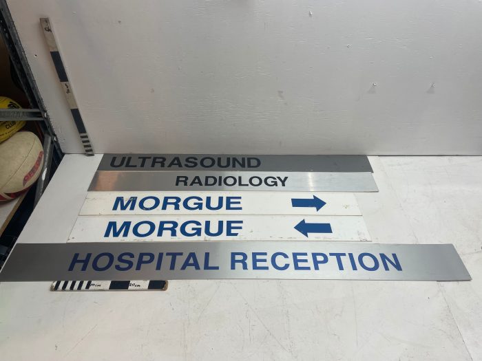 Assorted Hospital and Medical Signs