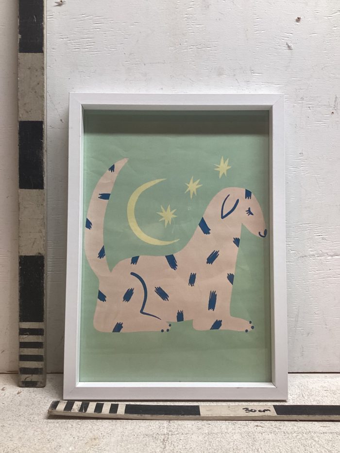Painting of dog