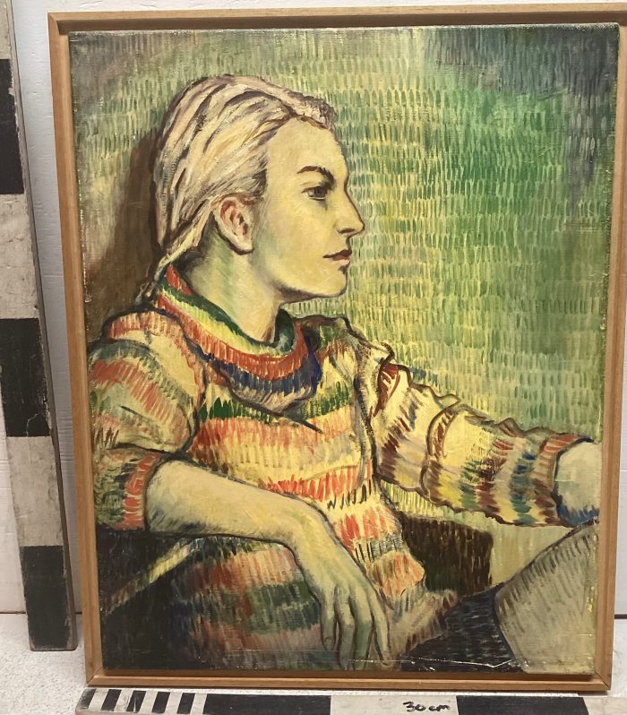 Painting/drawing of woman