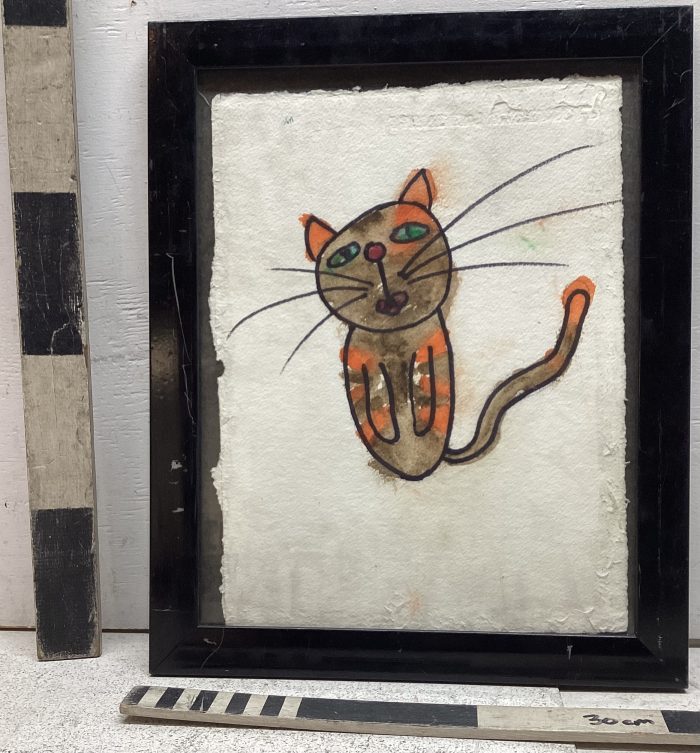 Drawing of cat