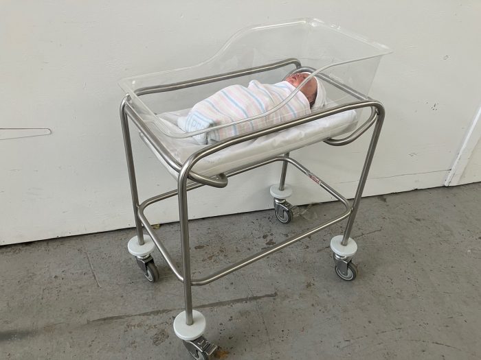 Hospital Baby Bassinet Trolley