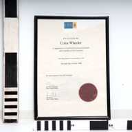 Certificates Degrees & Plaques