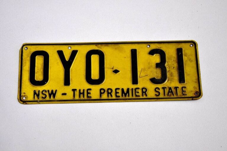 Number Plates NSW PropCo