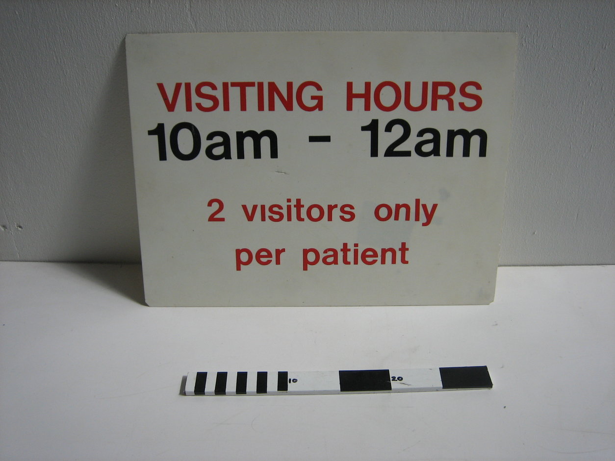 hospital-sign-visiting-hours-sign-propco